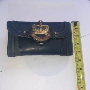 Juicy couture authentic black real leather wallet
